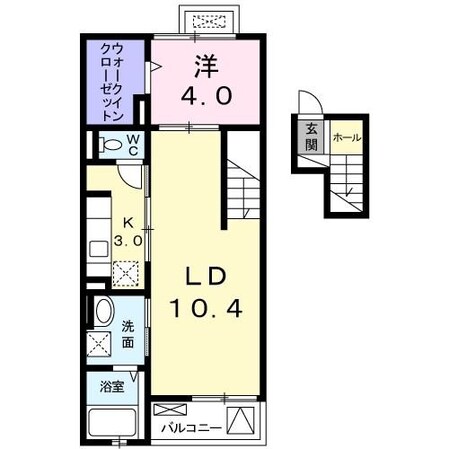 ルミナスハートの物件間取画像